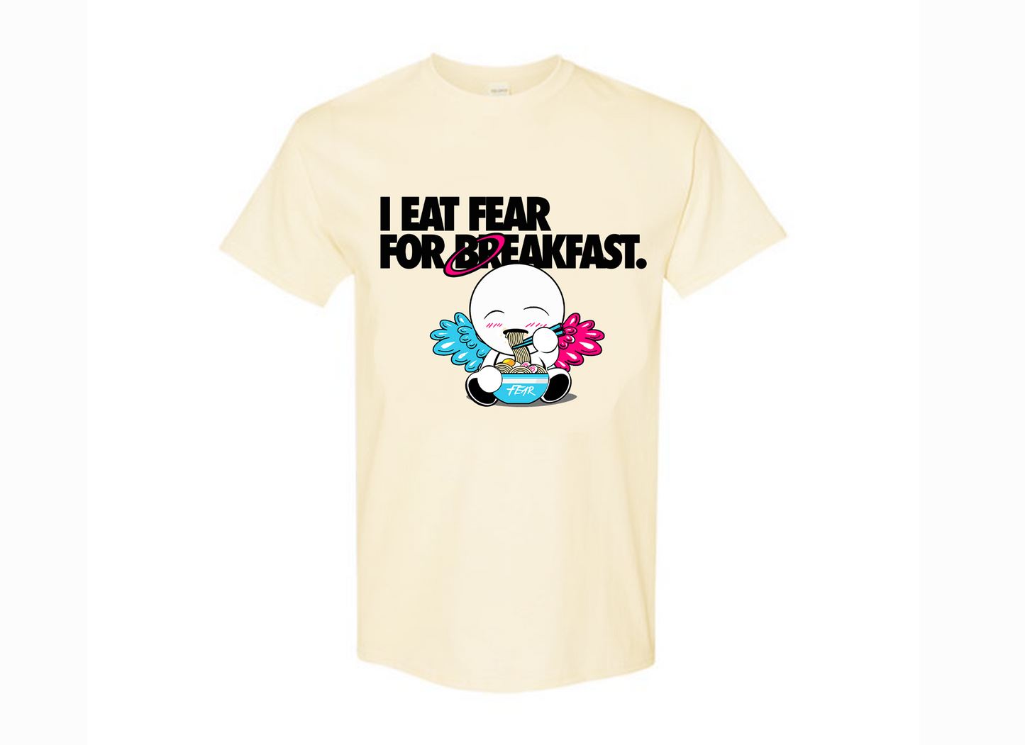 Bubble Angel I Eat Fear Shirt