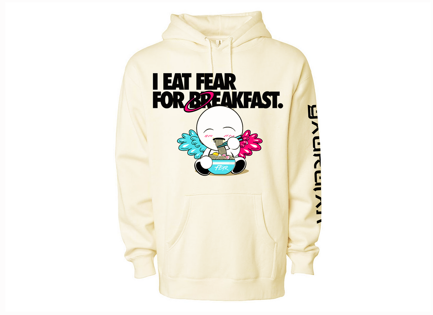 Bubble Angel I Eat Fear Hoodie