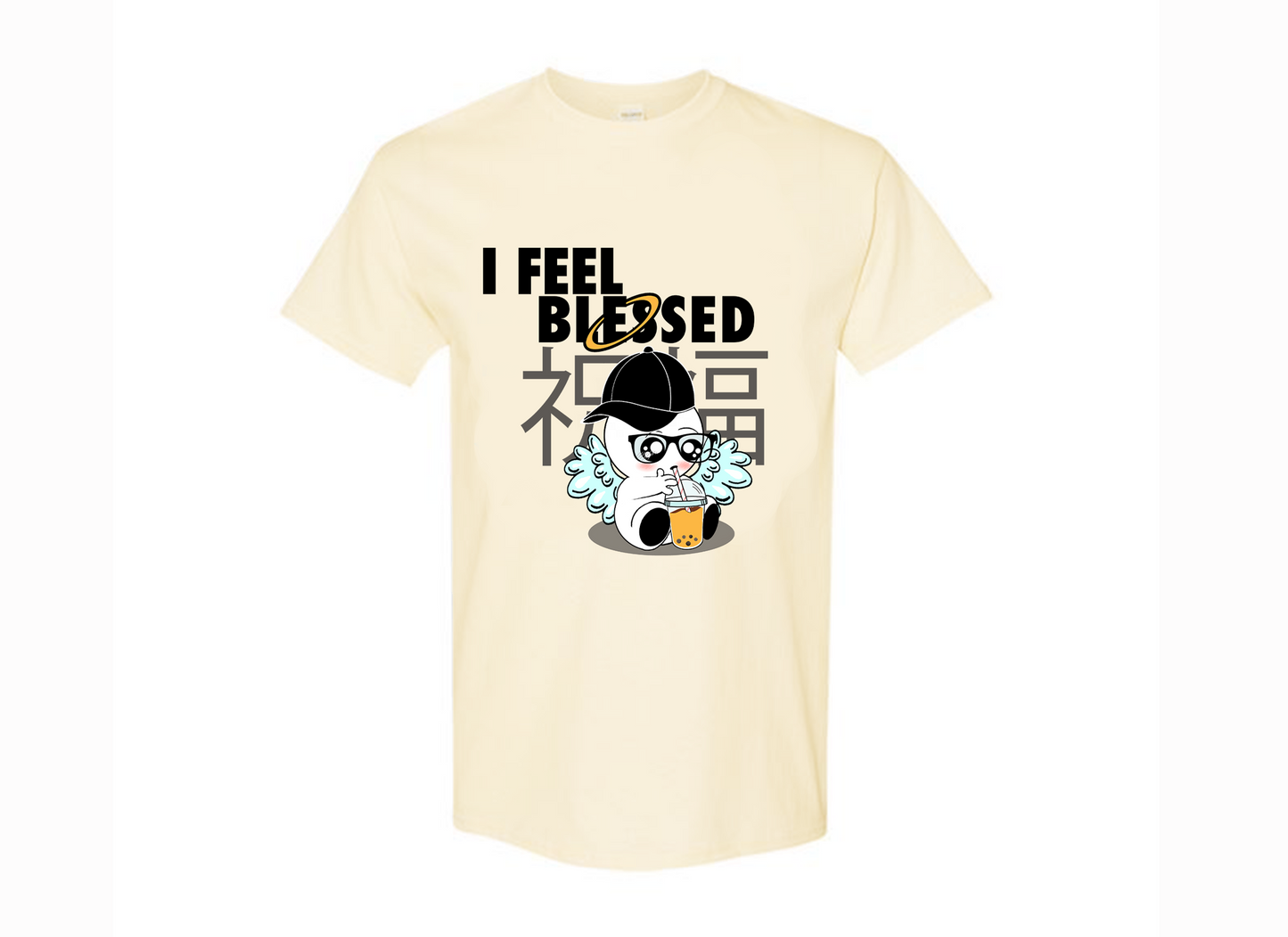 Bubble Angel I Feel Blessed Shirt