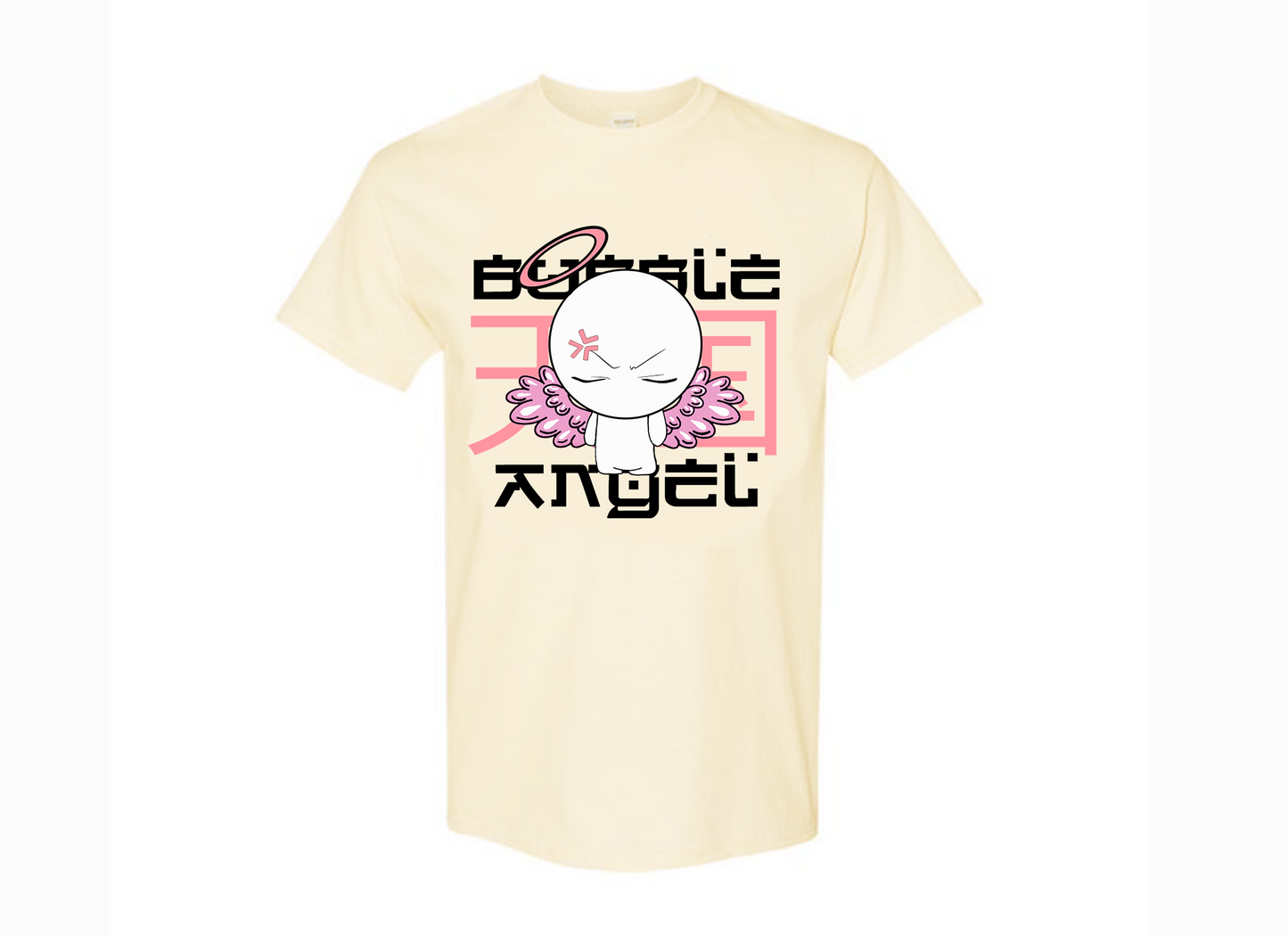 Bubble Angel Pink Print Shirt